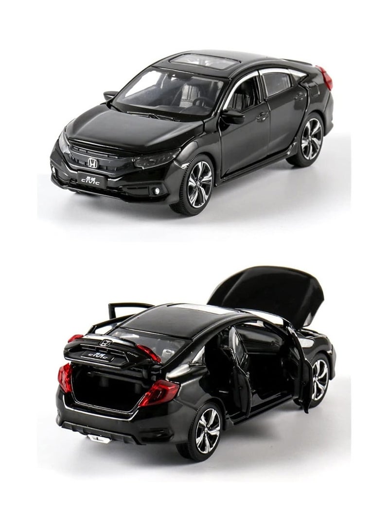 Model Cars 1:32 for Honda Civic Simulation Die-Casting Collection Toy Car Model - Image 2