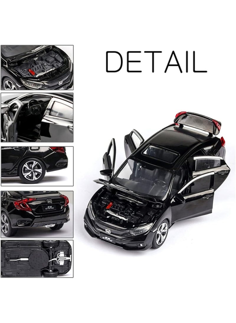 Model Cars 1:32 for Honda Civic Simulation Die-Casting Collection Toy Car Model - Image 5