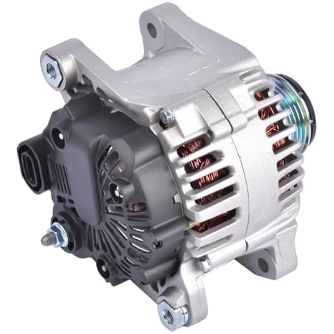 TEKKOAUTO Alternator Replacement for Hyundai Sonata Kia Forte Optima Rondo 2.0 2.4L 2006-2013 37300-2G100 11189 2655544 12V 110AMP - Image 5