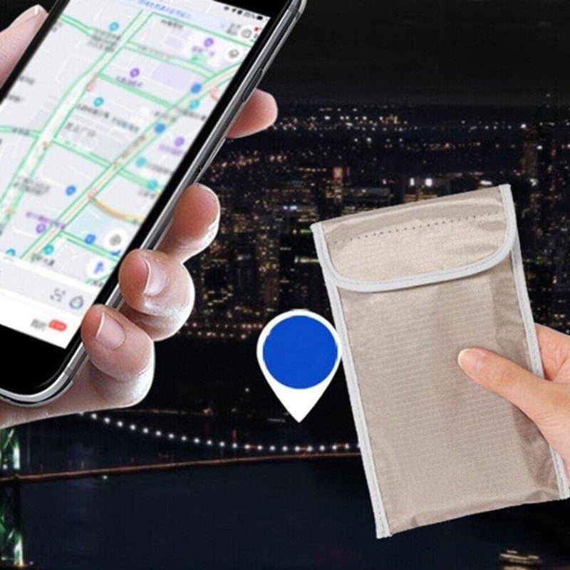 KASTWAVE Cell Phone Rf Blocker Bag, Car Key Signal Blocker Wallet, Anti-Tracking Emf Gps Rfid Privacy Case Covers, Smartphone Electronic Devices Anti-Tracking Wallet - Image 5