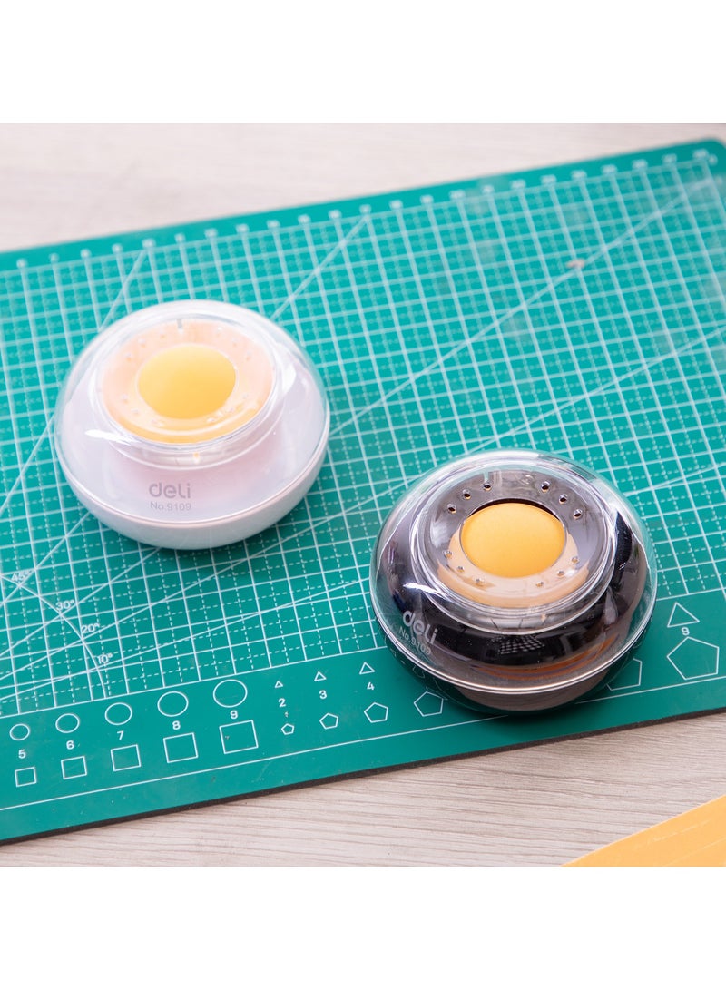 Deli E9109 Finger Moistener - High-Quality GPPS, 蠁90脳35mm, Transparent Tube, Assorted Colors - Image 3