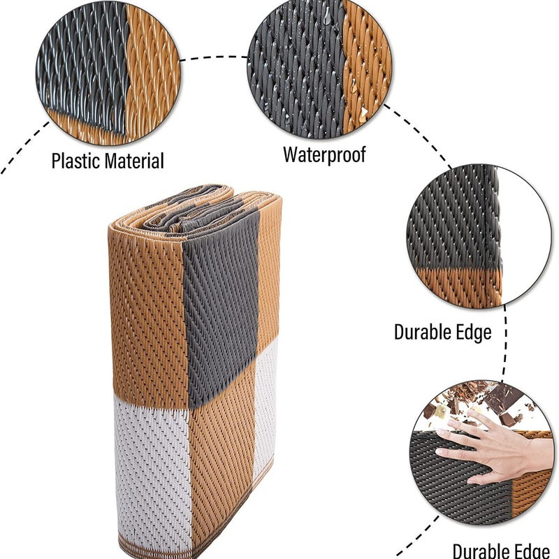 Huayang Durable Moisture-Resistant Outdoor Camping Mat - Perfect for Gardens, RVs, Beaches & Picnics - Image 5