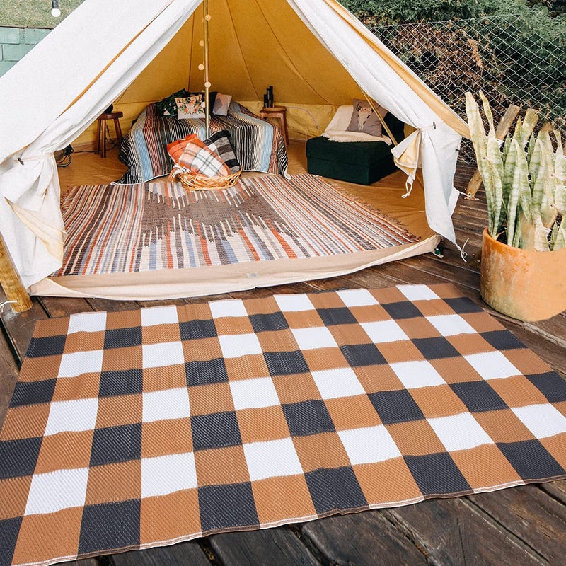 Huayang Durable Moisture-Resistant Outdoor Camping Mat - Perfect for Gardens, RVs, Beaches & Picnics - Image 3