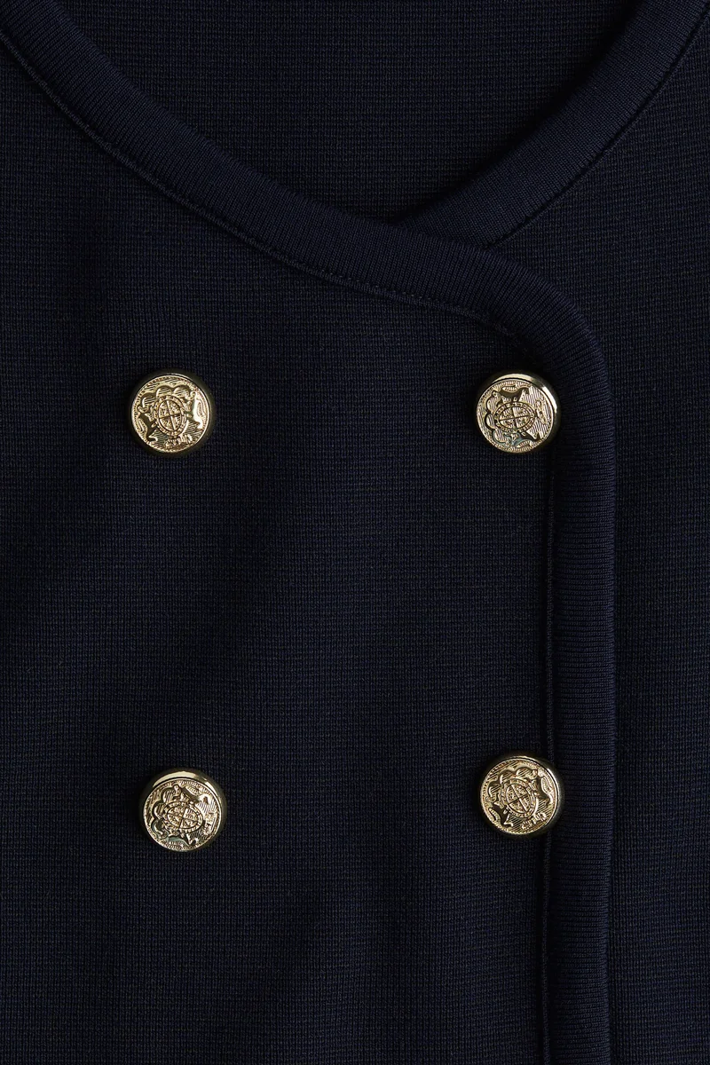 H&M Double-breasted sweater vest