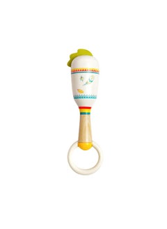 turtees Baby Rattles Toys Set For Babies Non Toxic Rattle Teether Set With Smooth Edges ; Newborn Baby Gift Products ; Baby Rattles Set For Newborn Infant Babies 