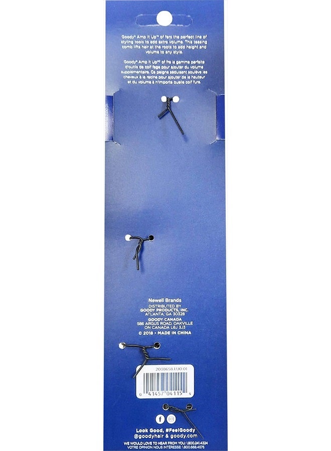 Goody Amp It Up Kit, Teasing Comb and Volumizing Brush, 2CT - Image 2