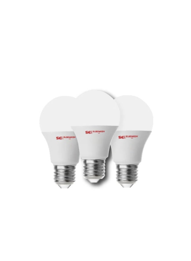 Bundle of 3 12W Classic LED Light Bulbs Warm White E27