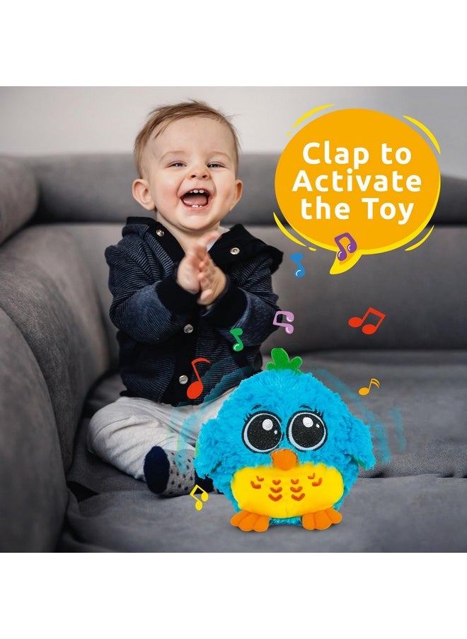 KiddoLab Baby Toys 6 To 12 Months & Up - 'Mr. Blue' Dancing & Singing Bird - Sound & Touch Activated Musical Toy For Boys & Girls - Ideal Gift For Infants, Babies & Toddlers  - Image 2