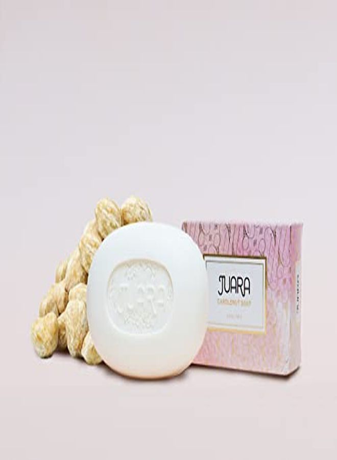 Juara Candlenut Bar Soap | Lather On Hands, Body | Safely Cleanses | Gently Softens | Deeply Moisturizes | Pure Ingredients | Cruelty Free, Paraben & Sulfate Free | 4.2 Oz (1 Single Bar) - Image 3