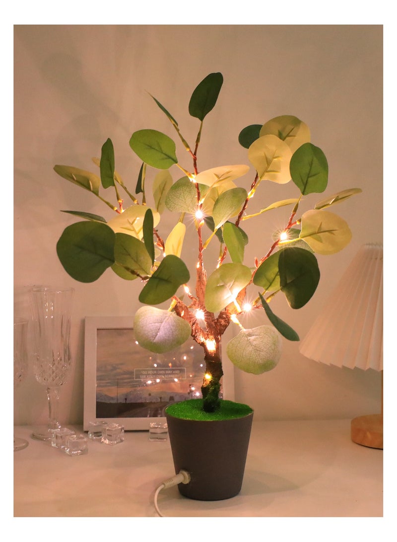 KUYING New Simulated Plant LED Night Light USB Version 