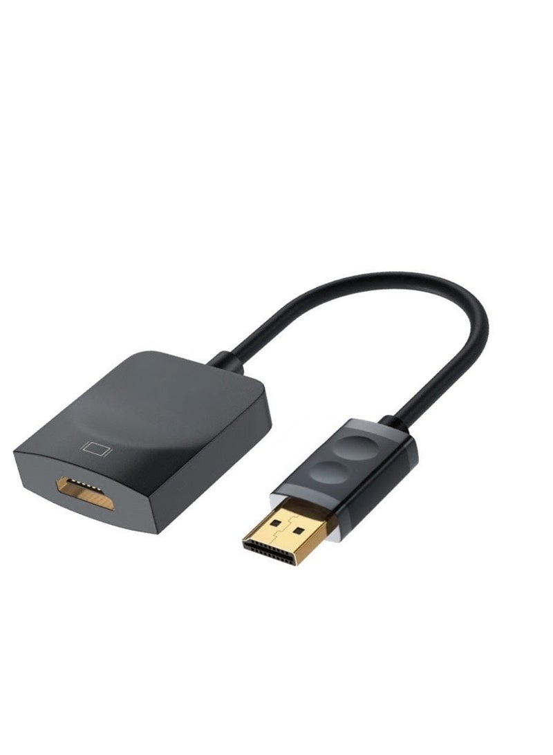 تي بي بردج كابل محول DisplayPort إلى HDMI (UHD) عالي الجودة، 1080 بكسل بتردد 240 هرتز، كابل مضفر نشط من DP إلى HDMI، متوافق مع الرسومات/سامسونج/سطح المكتب/الكمبيوتر الشخصي/EPSON/Sony - Image 3