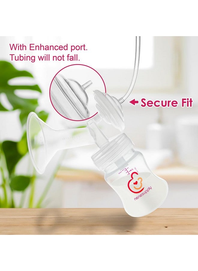 نينس سابلاي قطع غيار مضخة Nenesupply متوافقة مع مضخة الثدي Spectra S2 S1 9 Plus لاستبدال قطع غيار مضخة Spectra S2 وملحقاتها وشفة وصمام منقار البط مقاس 21 مم وأنابيب وزجاجات وحامي التدفق العكسي - Image 4