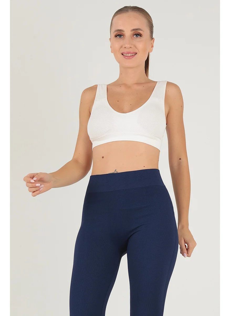 دو رى مى Seamless Thick Strap Sports Bra