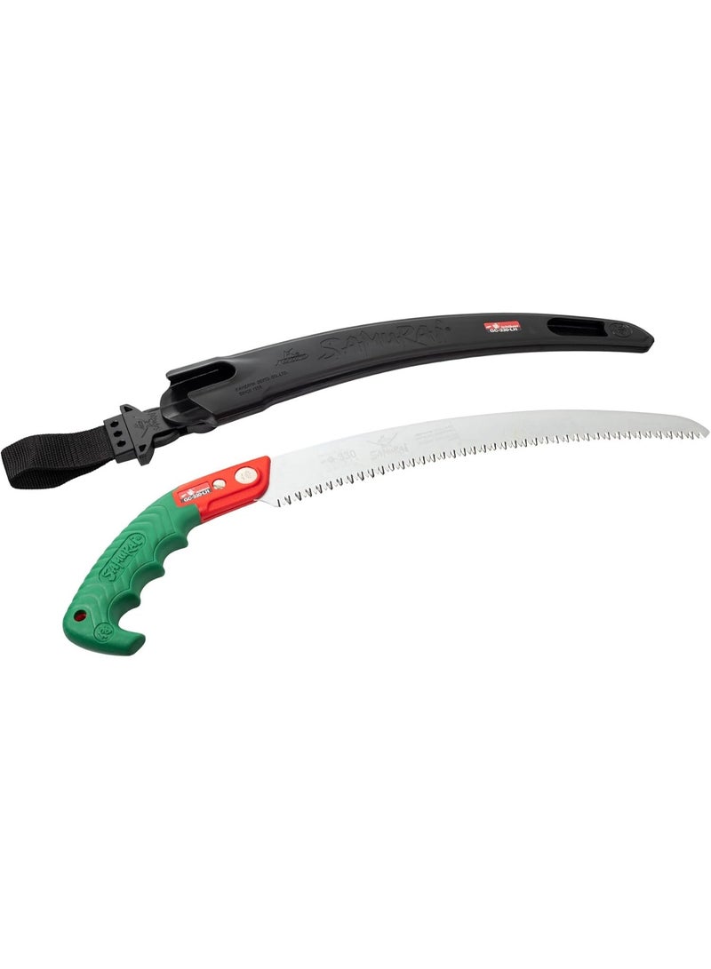 Samurai Ichiban 13" Curved Pruning Saw with Scabbard (C-330-LH) - Image 4