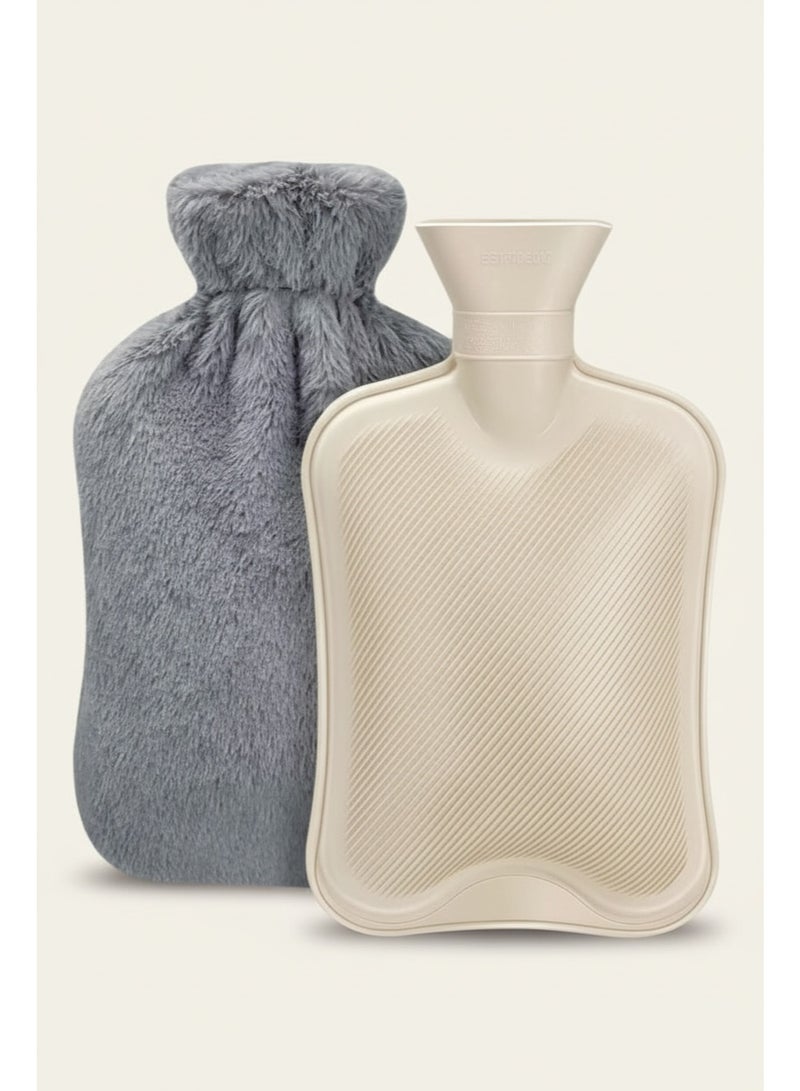 Cloudlyn rubber hot water bag with cover - Image 1