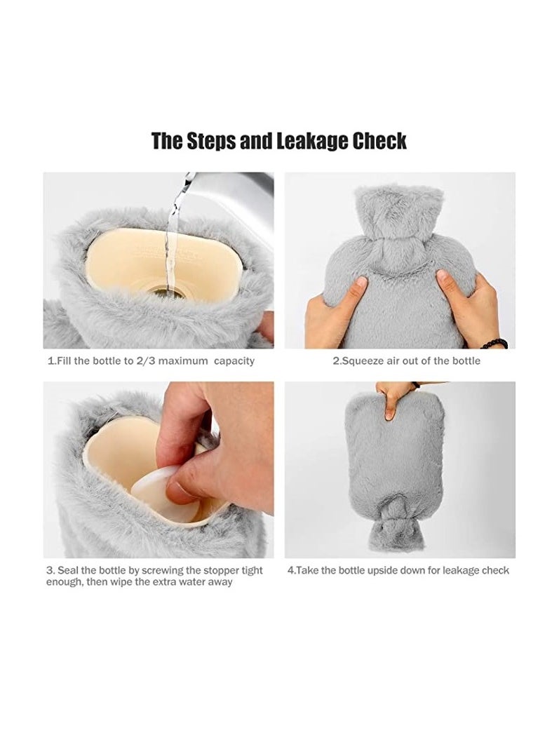 Cloudlyn Cloudlyn rubber hot water bag with cover  - Image 4