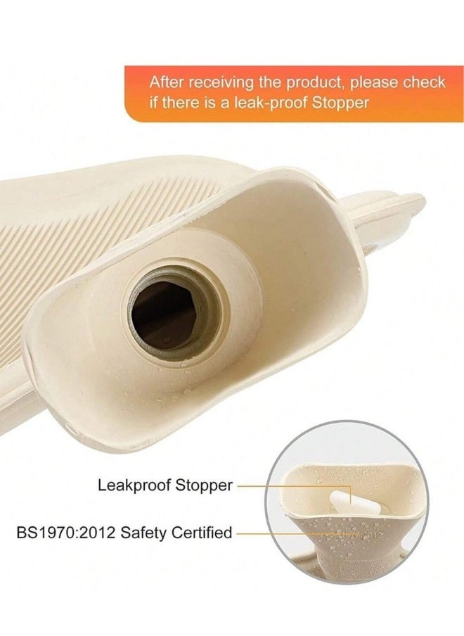 Cloudlyn Cloudlyn rubber hot water bag with cover  - Image 3