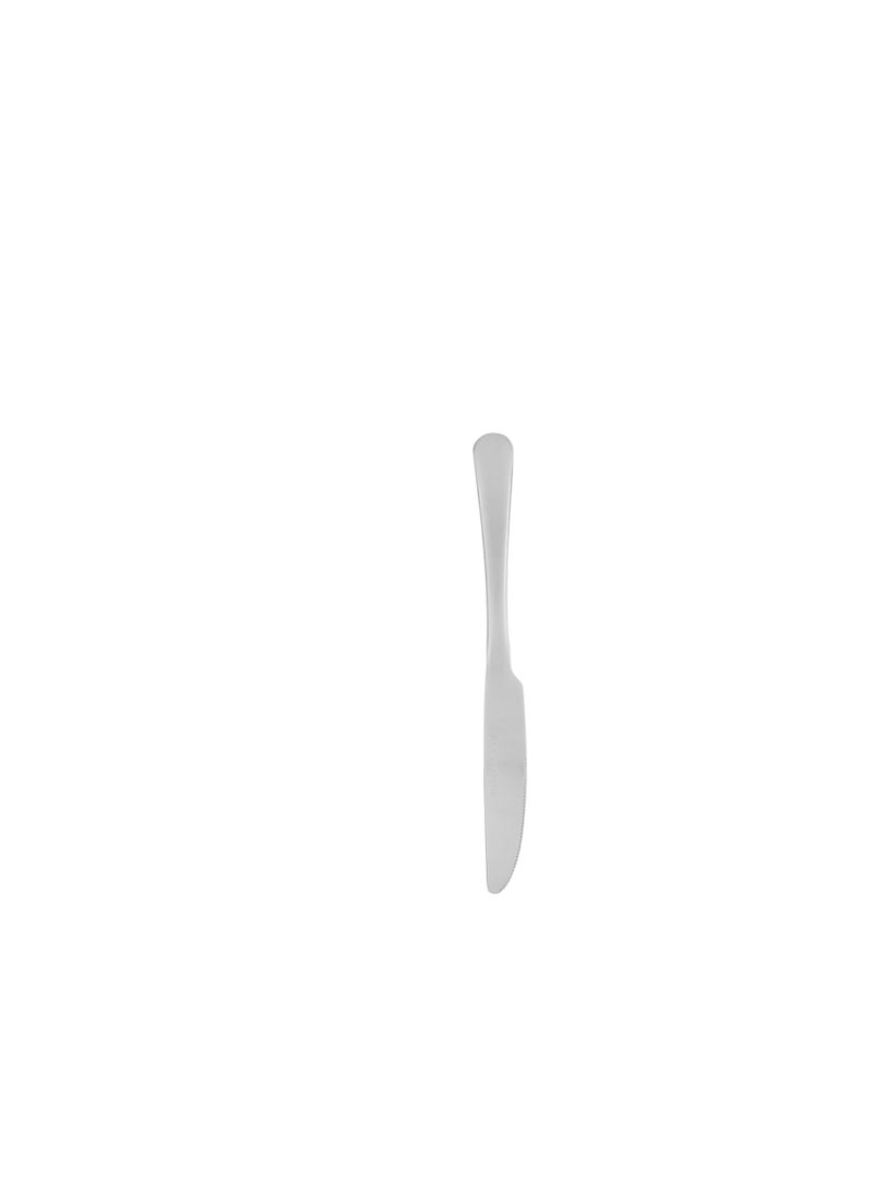 Royalford 4-piece Stainless Steel Table Knife- RF12545/ Stylish and Light-Weight/ 100% Food-Grade, Suitable for Dining Table Silver - Image 2