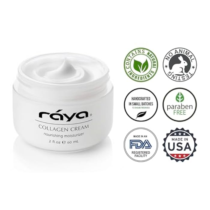 Raya Collagen Cream (302) | Moisturizing and Nourishing Face Cream for Combination and Dry Skin | Helps Reduce Fine Lines and Wrinkles - Image 4