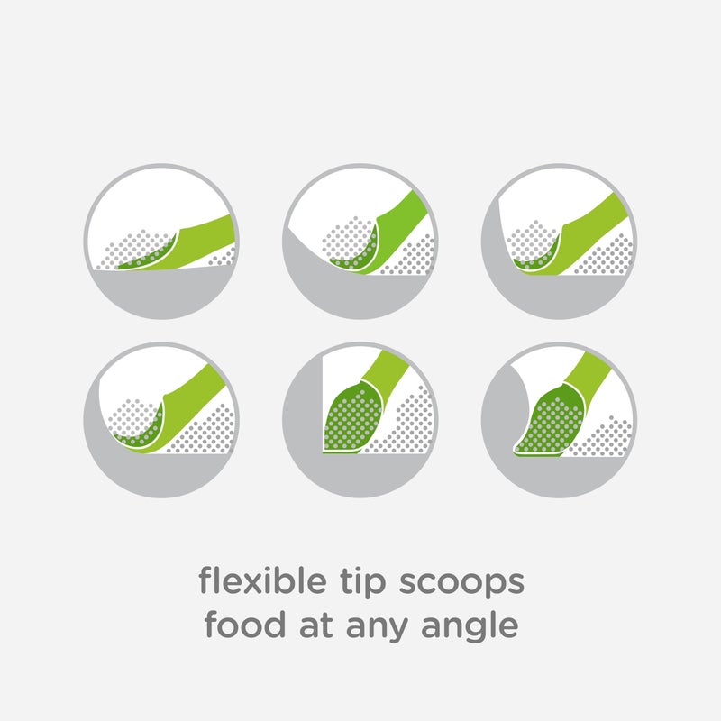 Olababy 3 Piece Parent Led and Baby Led Weaning First Feeding Set, Includes Training Spoon, Feeding Spoon and Suction Bowl with Lid - Image 4