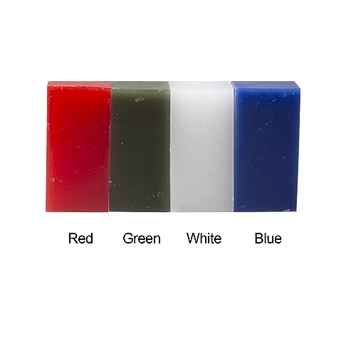 Angzhili 4 Piece Colorful Carving Wax, 1 oz Carving Wax Block,Mold Sculpting,Dental Oral Materials for Students Practice (4 Color) - Image 2