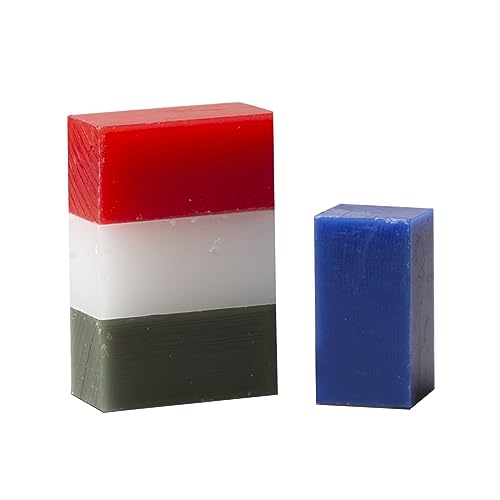 Angzhili 4 Piece Colorful Carving Wax, 1 oz Carving Wax Block,Mold Sculpting,Dental Oral Materials for Students Practice (4 Color) - Image 1