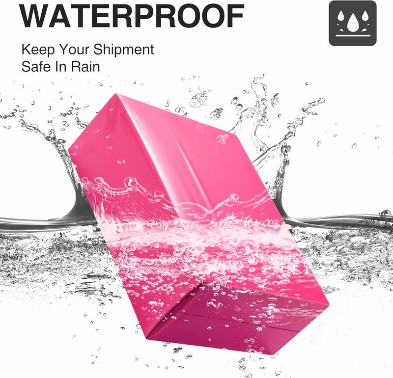 UCGOU 17.7x22 Large Poly Mailers Hot Pink Shipping Bags Self-Sealing Waterproof and Tear-Proof Shipping Envelope for Small Business Mailers Poly Bags for Clothing, Books 50 Pack - Image 3