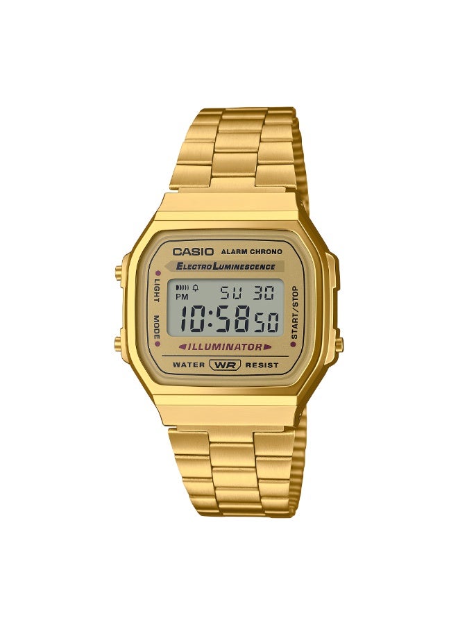 Casio A168WG-9W Unisex Standard Model Watch-38.6 × 36.3 × 9.6 mm - Image 1