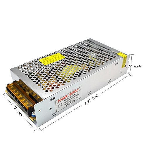 Pardarsey Padarsey 110/220V to DC 12V 10A 120W Switch Power Supply Driver Power Transformer for CCTV Camera Security System LED Strip Light(12V 10A) - Image 5