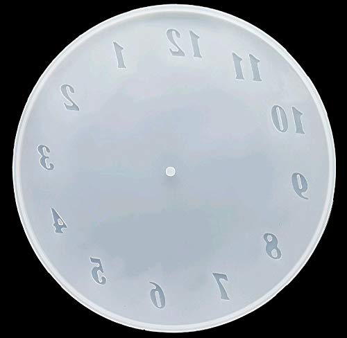 Ditya Crafts Resin Silicone Mold for Normal Numbers Clock 10 Inches - Image 3