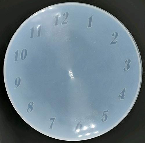 Ditya Crafts Resin Silicone Mold for Normal Numbers Clock 10 Inches - Image 1