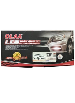 DLAA Dlaa Pack of 2 TY642-L2LED High Power Daytime Running light Frame with Wires and Switch Suitable for Corolla | Altis 2014-2016 (Euro & Asia Type)  - Image 3