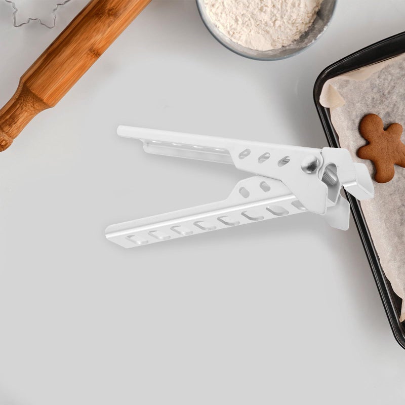 Aluminum Alloy Hot Plate Gripper Pot Clamp Ergonomic Anti Scald Kitchen Gadget For Safe Handling Hot Bowls Plates Cooking Outdoor Use - Image 3