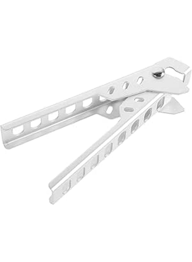 Aluminum Alloy Hot Plate Gripper Pot Clamp Ergonomic Anti Scald Kitchen Gadget For Safe Handling Hot Bowls Plates Cooking Outdoor Use - Image 1