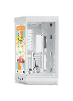 HYTE Y70 Touch Infinite Dual Chamber Mid-Tower ATX PC Gaming Case, Supports Up to 360mm Radiator & 10x 120mm Fans, Nexus Touch, 1x USB-C 3.2 Gen 2, 2x USB-A 3.2 Gen 1, CS-HYTE-Y70TI-WW  - Image 2