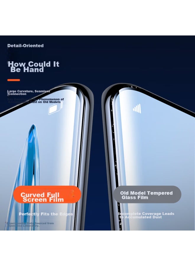 ISKA Yisika Tempered Glass Screen Protector For Honor 70/80se, 60/se Phone Film, Hd Anti-scratch Wear-resistant Strong Anti-fingerprint Quick-release Protective Film Front Film Jm448 - Image 5