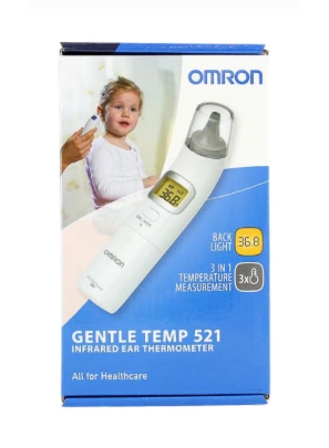 AMRON مقياس حرارة الأذن بالأشعة تحت الحمراء أومرون جنتل تمب 521 - Image 1