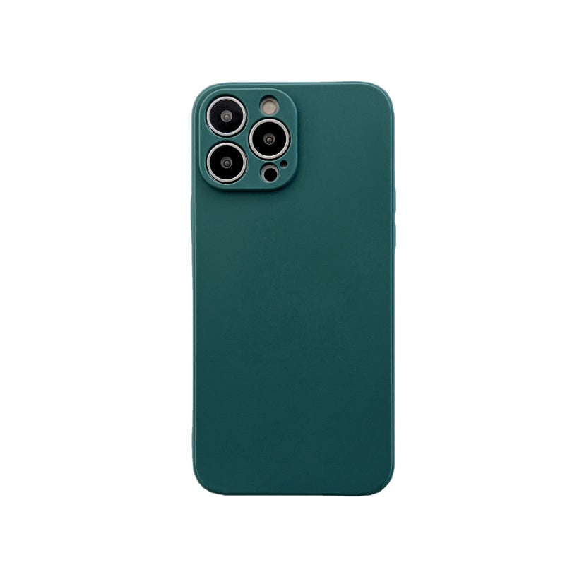 حافظة هاتف مناسبة لـ iPhone 17Pro بتصميم ثقب دقيق ومصنوعة من TPU بحواف مستقيمة لحافظة هاتف 16Xr مكعب روبيك سيليكون لأبل 15 - Image 4
