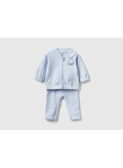UNITED COLORS OF BENETTON Sweat Outfit In Organic Cotton