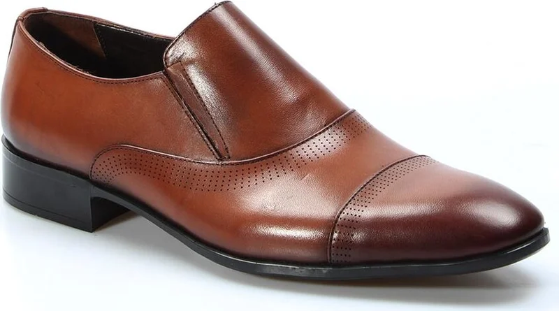 Fast Step Genuine Leather Neolite Sole Casual Laceless Tan Men's Moccasin Classic Shoes 741ma2012-10