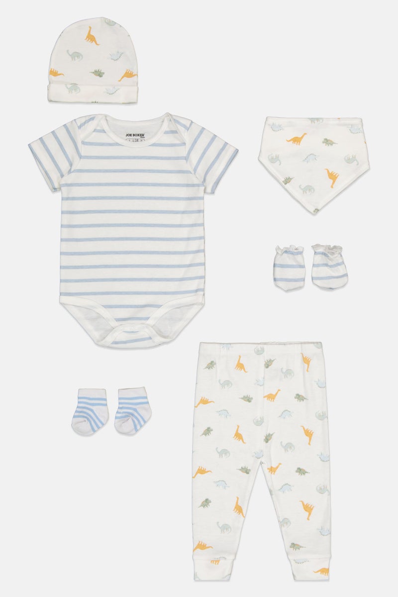 Joe Boxer Toddler Boy 6 Piece Allover Print Essentials Set, Multicolor - Image 3