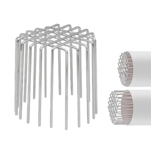 Homeaura® Rust-Resistant Drain Pipe Rat Stopper | Metal Wire Grid Drain Cover with Anti-Rat Mesh | Universal 95mm Outlet Guard for Clog Prevention & Rodent Control | Pipe End Cap Mesh Cover - Image 1