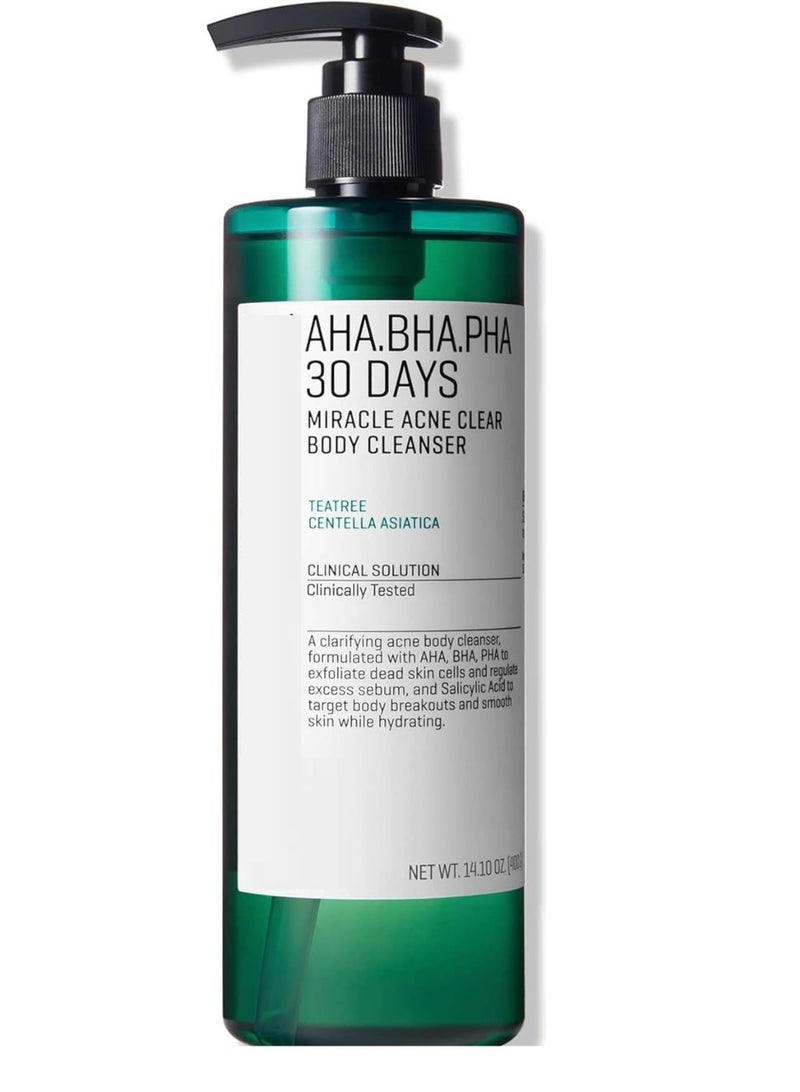 AHA-BHA-PHA 30 Days Miracle Acne Clear Body Cleanser 400g