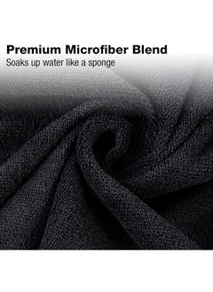 Eurow Microfiber Bleachproof Ultra Absorbent Salon Towels, 16 x 29 Inches, 10-Pack, Black - pzsku/ZD417B609C318B0292A5CZ/45/_/1731923701/09e2c170-b874-405c-bf2c-170edaeb6cb9