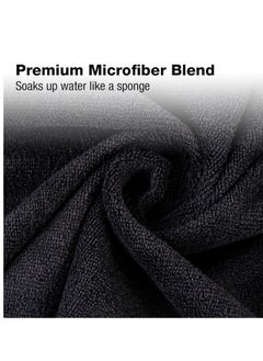 Eurow Microfiber Bleachproof Ultra Absorbent Salon Towels, 16 x 29 Inches, 10-Pack, Black - pzsku/ZD417B609C318B0292A5CZ/45/_/1731923815/ed4a1ed7-d261-4c65-bd43-e60a19bf1555