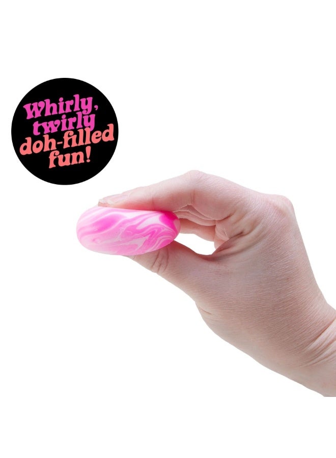 نيدوه مجموعة تيني نيدو سويرل، 4 كرات صغيرة لتخفيف التوتر للأطفال والكبار، ألعاب حسية لتخفيف التوتر، كرات ضغط رخامية، لتخفيف القلق، نيدو الأصلية، هدية العيد - Image 5