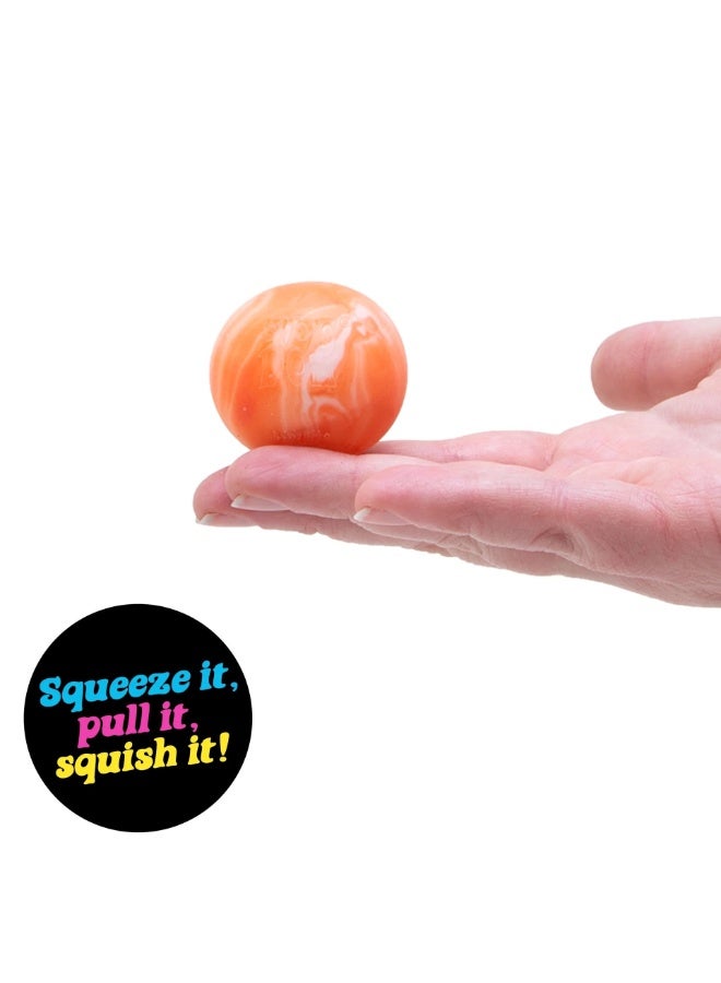 نيدوه مجموعة تيني نيدو سويرل، 4 كرات صغيرة لتخفيف التوتر للأطفال والكبار، ألعاب حسية لتخفيف التوتر، كرات ضغط رخامية، لتخفيف القلق، نيدو الأصلية، هدية العيد - Image 2