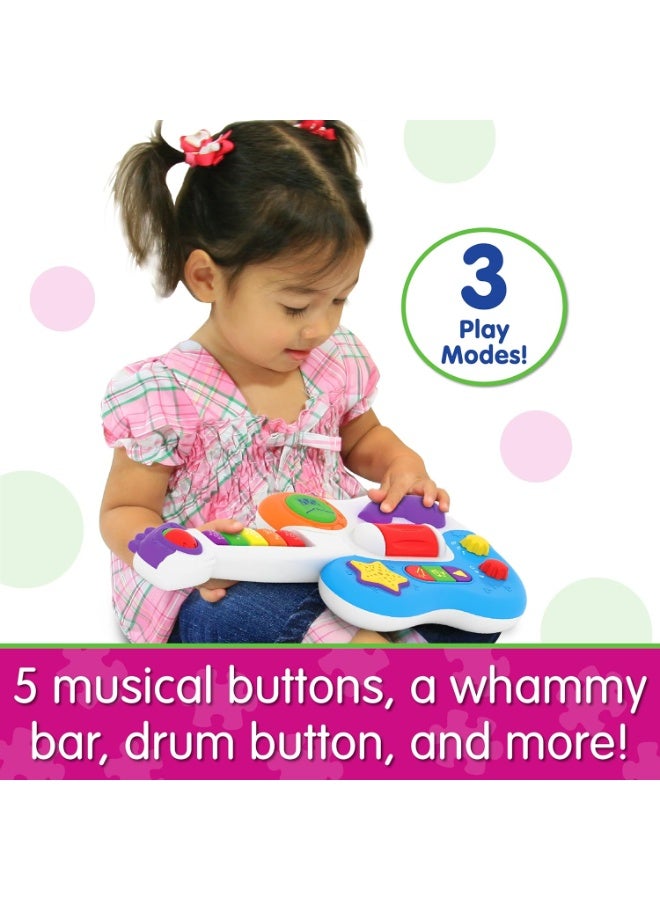 The Learning Journey: Little Rock Star Guitar - Baby & Toddler Toys & Gifts for Boys & Girls Ages 12 months and Up - Award Winning Toy, Multi (157749) - Image 2