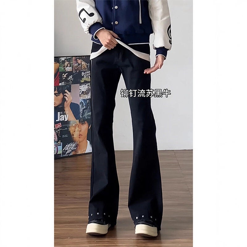 Unisex Classic Denim Jeans Loose Fit Daily Outdoor Wear - Image 5