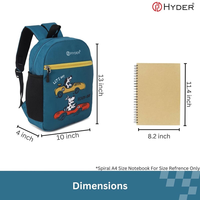 HYDER Kids 10L Cartoon Printed Best Stylish Lightweight Spacious Waterproof Casual/Picnic/School Bag/Backpack for Children Boys And Girls - Image 5